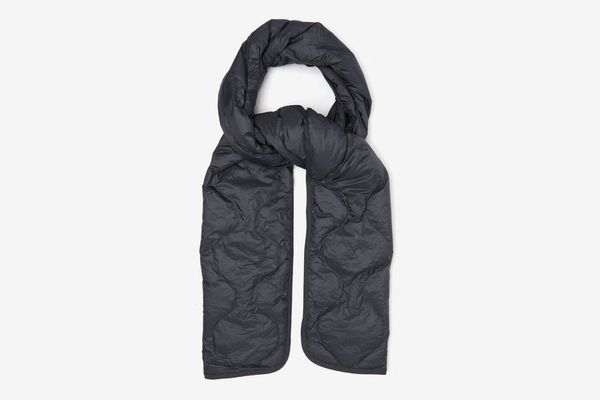 Isabel Marant Bremon Quilted Technical-Shell Scarf