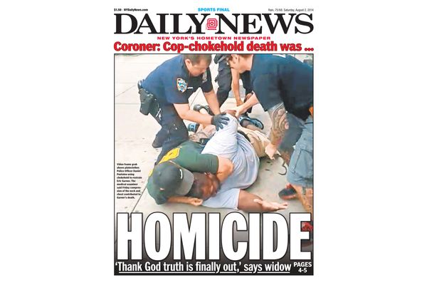 The Chokehold Issue, Eric Garner Case