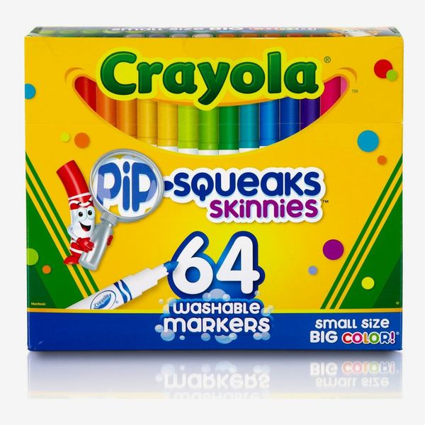 Crayola Pip-Squeaks Skinnies Washable Markers (64ct)