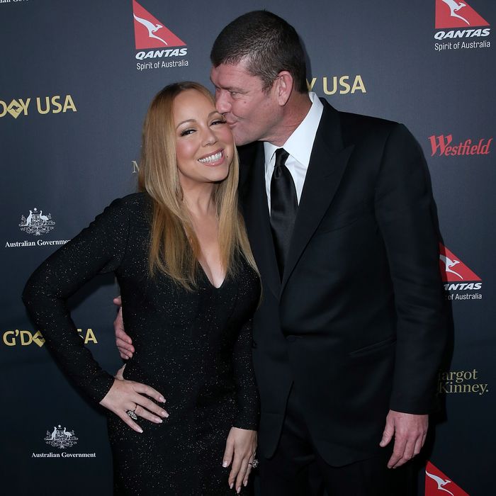 Mariah Carey James Packer Appear In Mariahs World Outtakes 