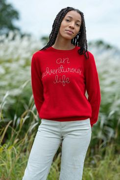 Lingua Franca Custom Womens Crewneck