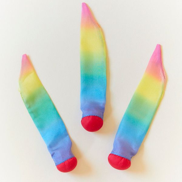 Sarah's Silks Mini Rainbow Skytail Party Favor Pack of 3