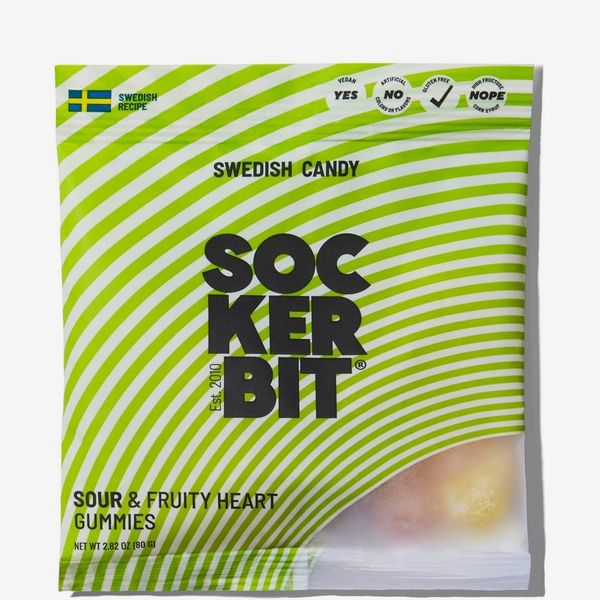 Sockerbit Sour & Fruity Heart Gummy Candies