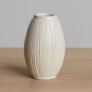 Jenni Kayne Porta Ceramic Vase - Vanilla, Small