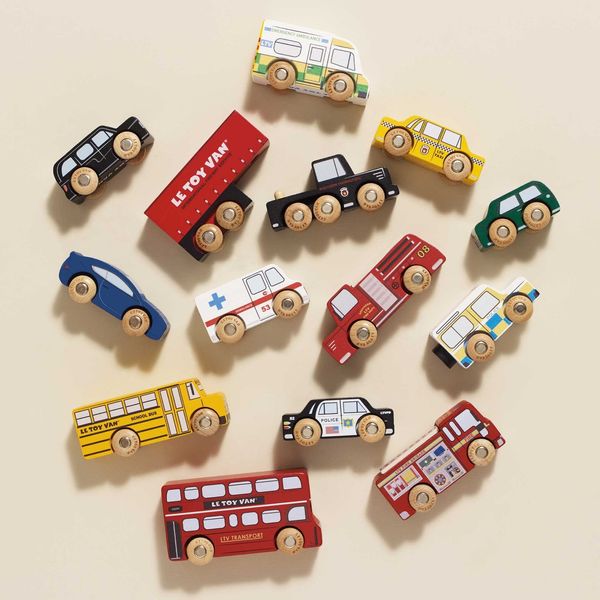 Le Toy Van British & American Car Set