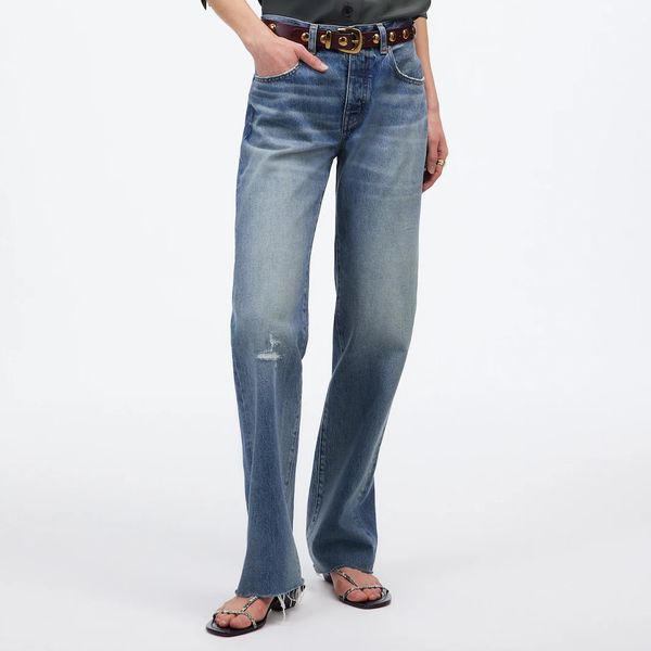 Madewell The Dean Easy Straight Jean