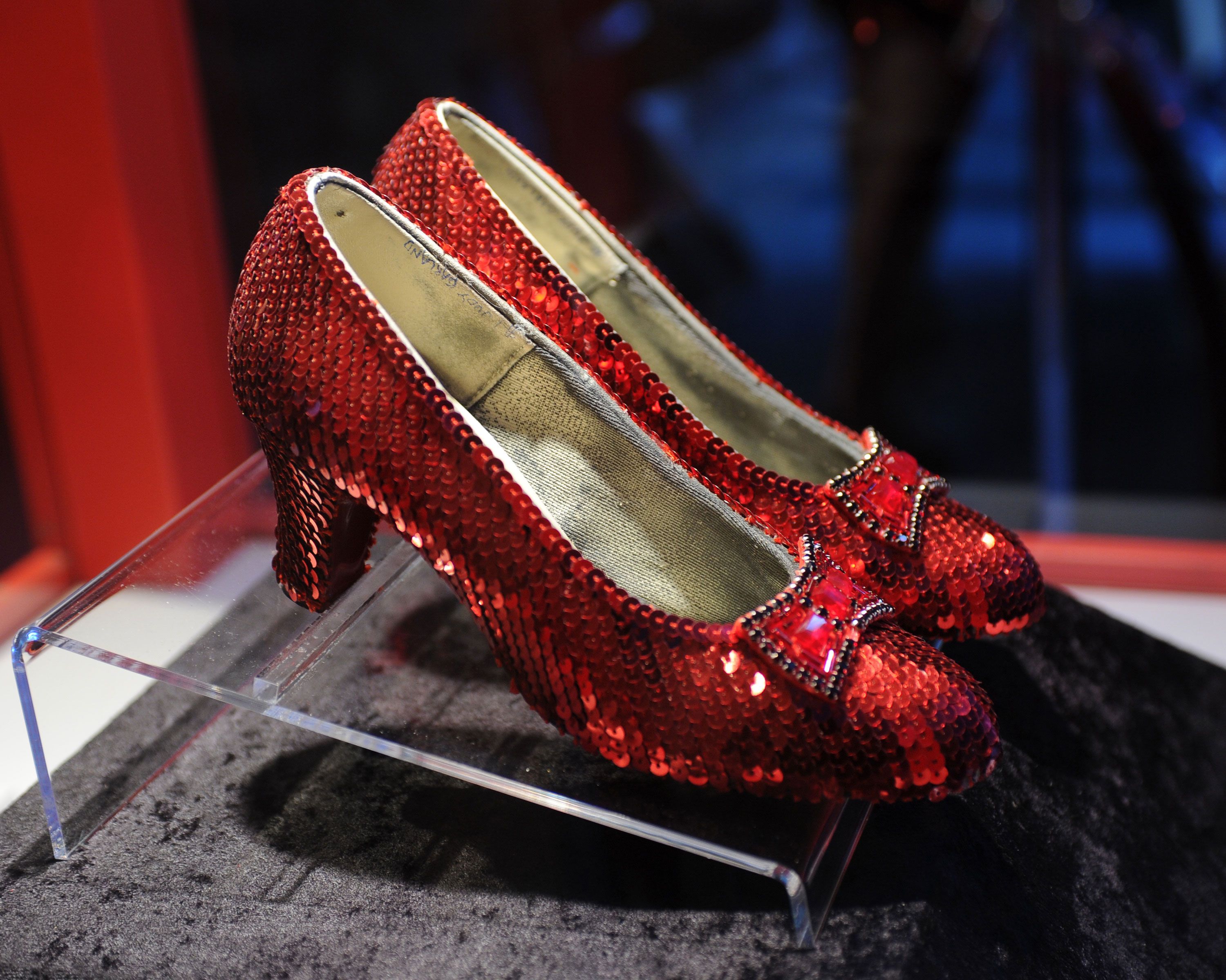 Judy Stolen Ruby Red Slippers Recovered by