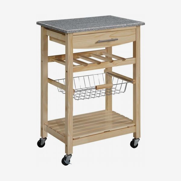 13 Best Kitchen Carts And Portable, Origami Folding Kitchen Island Cart