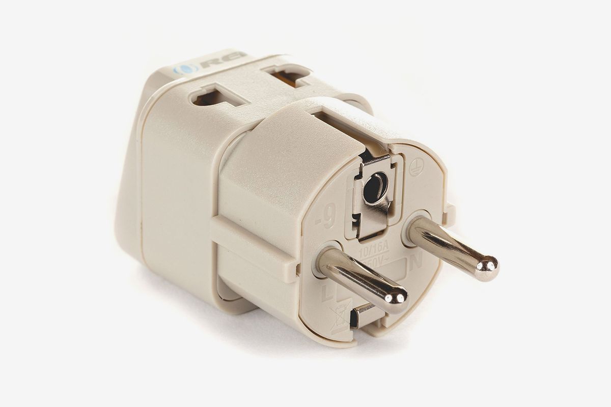 Portable Travel Abroad UK to EU Europe Power Adapter Converter Socket PlugA* 