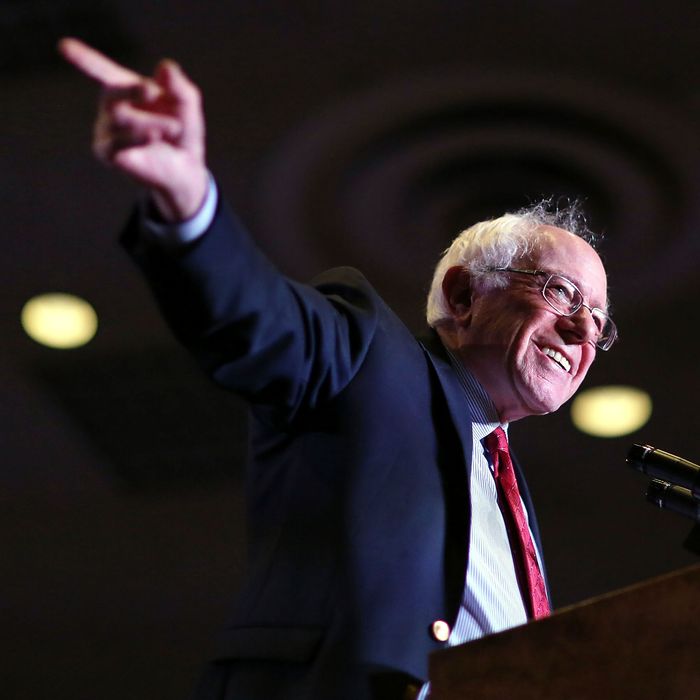 Democratic Presidential Candidate Bernie Sanders Campaigns In Nevada Ahead Of State's Caucus