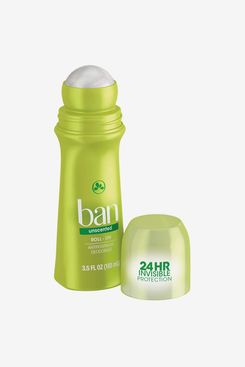 Ban Roll-on Anti-perspirant Deodorant, Unscented (Two-Pack)