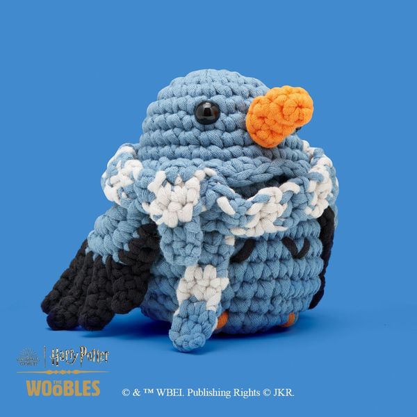 The Woobles x Harry Potter Ravenclaw™ Raven and Scarf Bundle