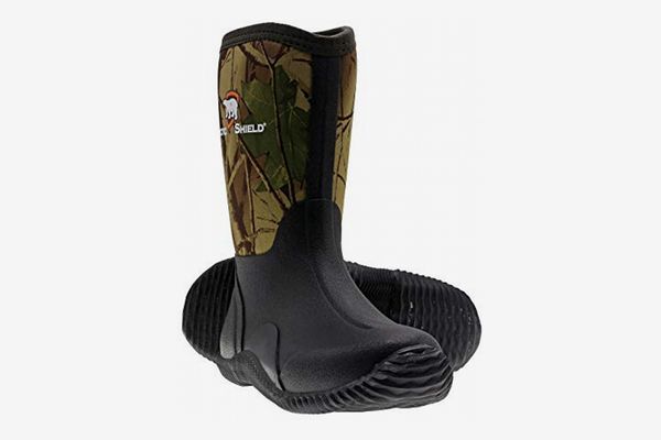 ArcticShield Men's Waterproof Durable Insulated Rubber Neoprene Outdoor Boots
