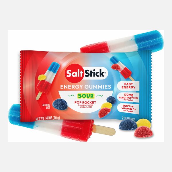 SaltStick Energy Gummies – Sour Pop Rocket - 10