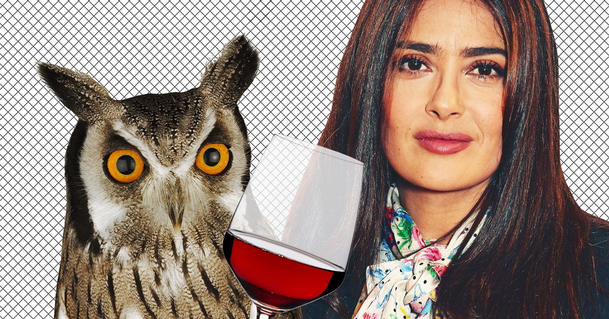 Salma Hayek’s owl tastes incredibly good