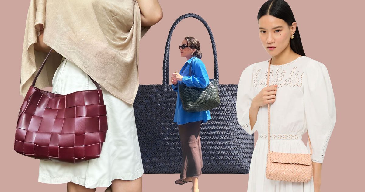 I’ll Be Wearing These Woven Bags All Summer