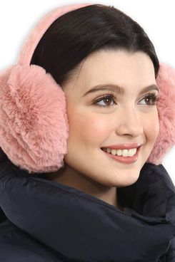 Womens Winter Faux Fur EarMuffs Fashion Ear Warmers for Ladies Girls Xmas Gift 