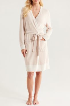Barefoot Dreams CozyChic Lite Tonal Contrast Robe