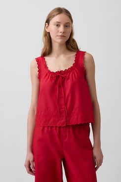 Gap Embroidered PJ Tank