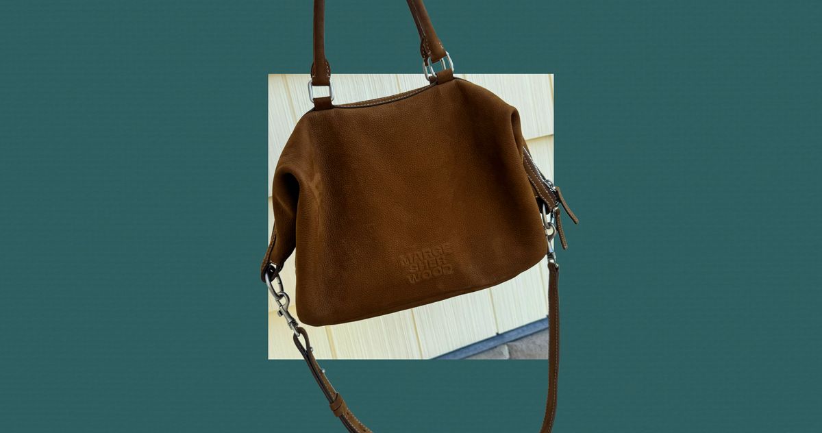 【MARGESHERWOOD】DUMPLING TOTE Black Suede DUMPLING TOTE - PIPE AND ROW