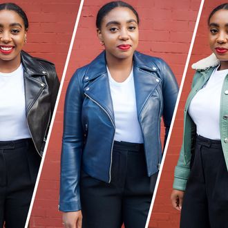 The Best Leather Jackets for Plus-Size Women