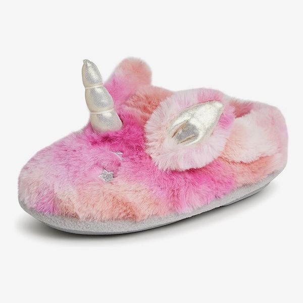 Dearfoams Washable Animal Critter Kids' Slippers
