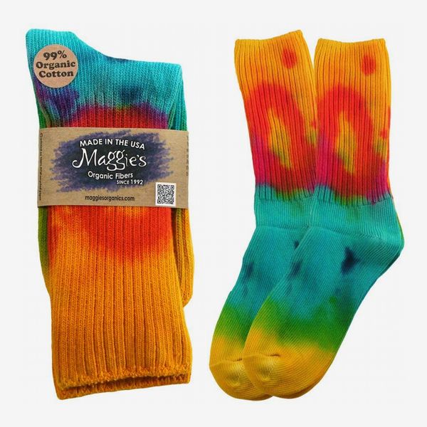 Maggie’s Tie Dye Classic Cotton Crew Socks