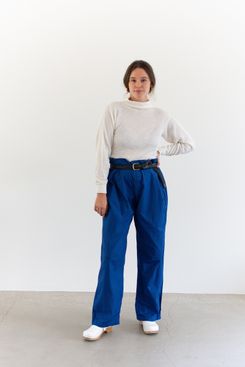 Vintage Matisse Blue Workwear Trousers