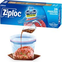 Ziploc Freezer Gallon Bags - 28 Count