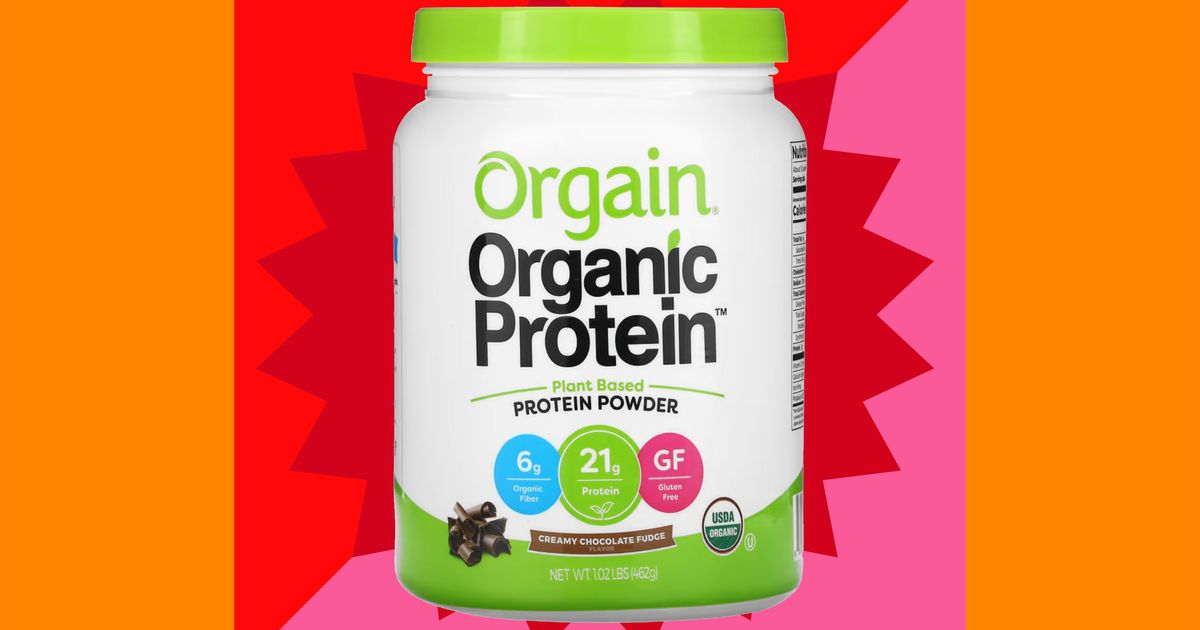 Orgain Organic Plant Based Protein Powder Sale 2024 The Strategist