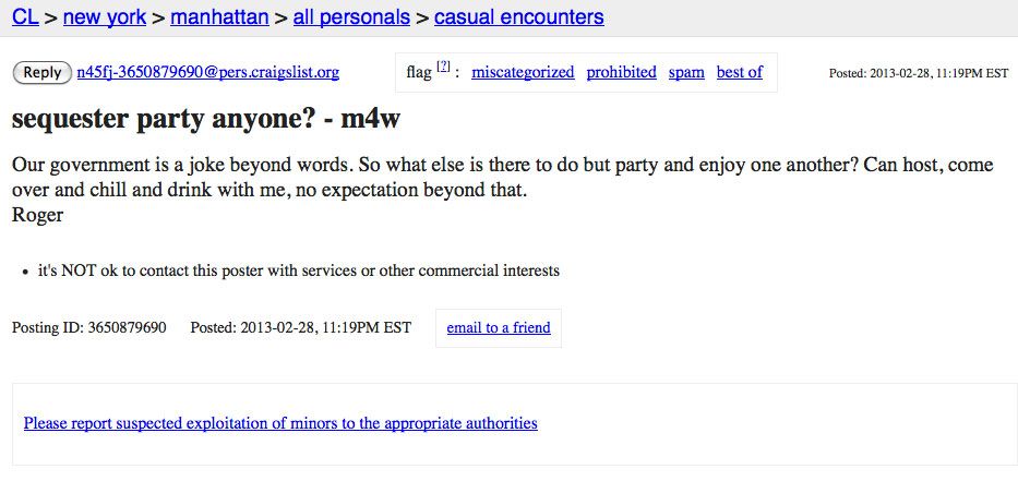 Rogers Craigslist