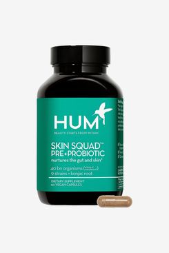 HUM Nutrition Skin Squad Pre + Probiotic Clear Skin Supplement