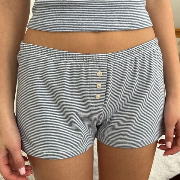 Brandy Melville Keira Striped Sweatshorts