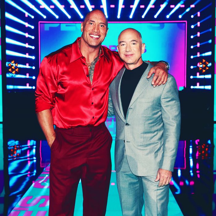 The Rock and Jeff Bezos Are Friends?