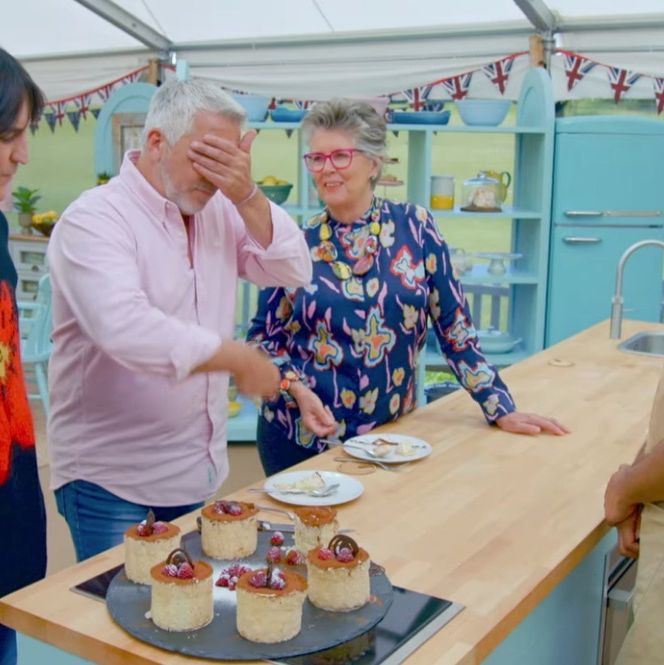 Crinoline lady cake - The Great British Bake Off