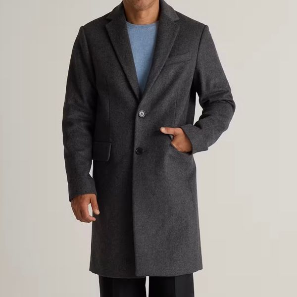 Quince Italian Wool Overcoat