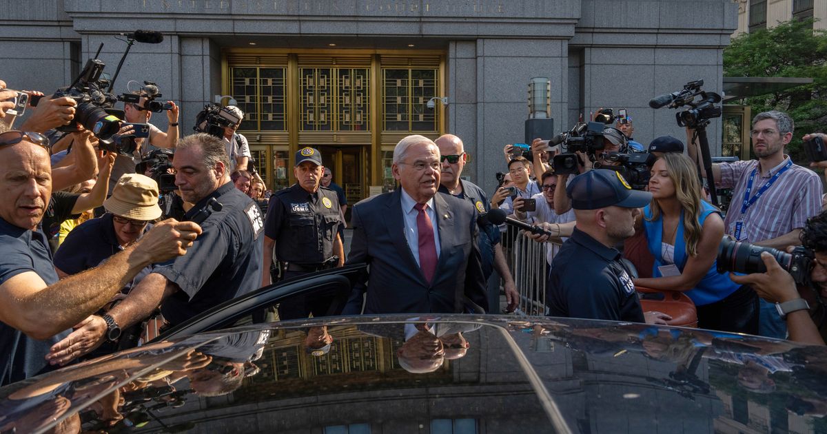 Robert Menendez Found Guilty In Gold-Bar Bribery Case