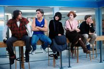 Judd Nelson, Emilio Estevez, Ally Sheedy, Molly Ringwald and Michael Hall