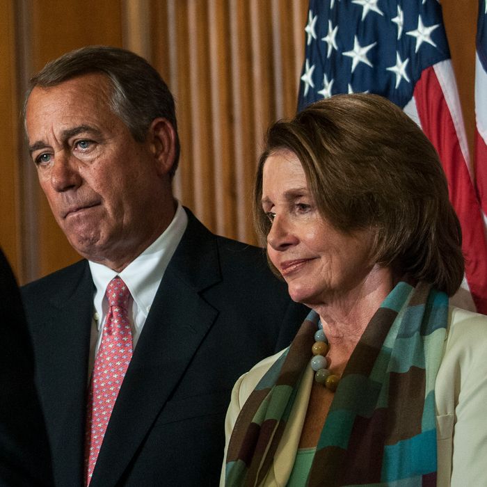 Boehner and Pelosi (But Especially Boehner) Scramble to Avert a Shutdown