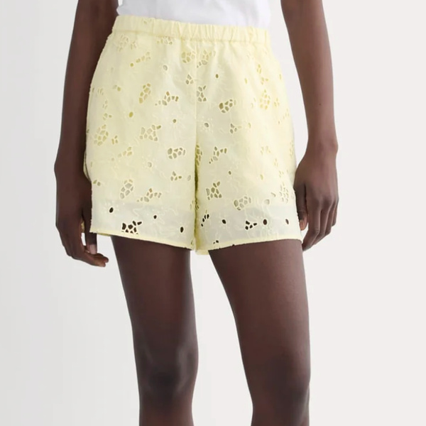 Everlane The Eyelet Pull-on Short