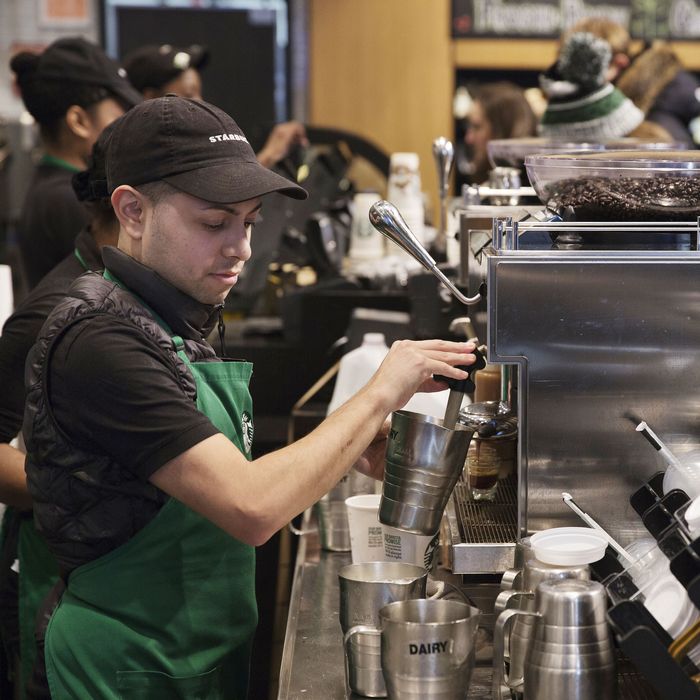 Will there be a dedicated Frappuccino bar?