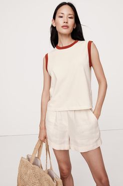 Banana Republic Vintage Cotton Muscle Tank