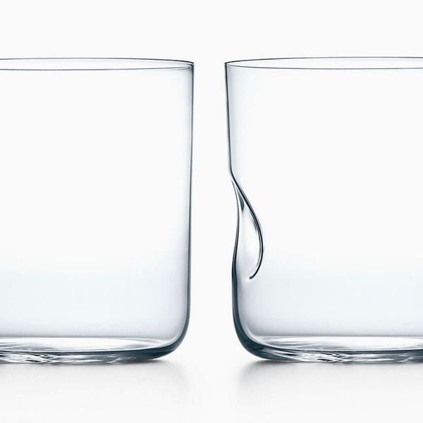 Tiffany Thumbprint Glasses - Set of 2