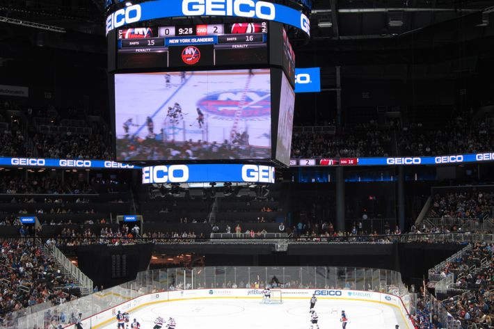 There Are Some Pretty Bad Seats for Hockey at Barclays Center