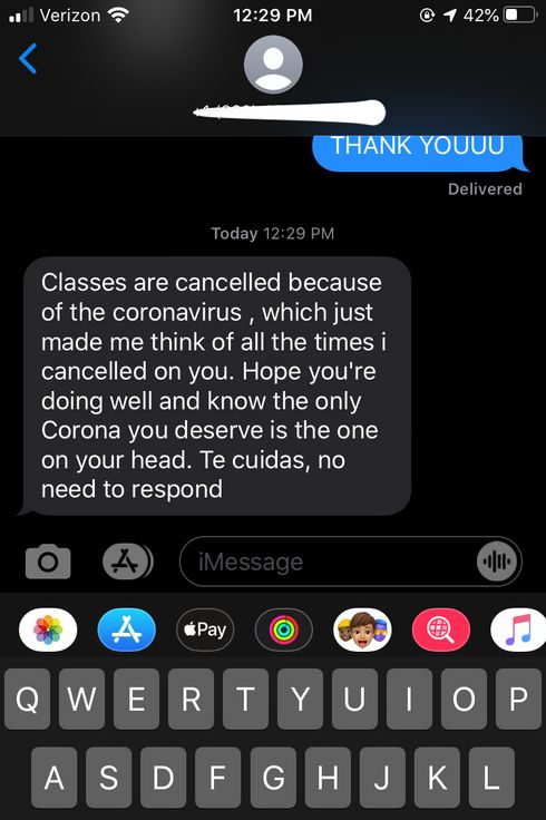 Why Are People Texting Their Exes During Coronavirus