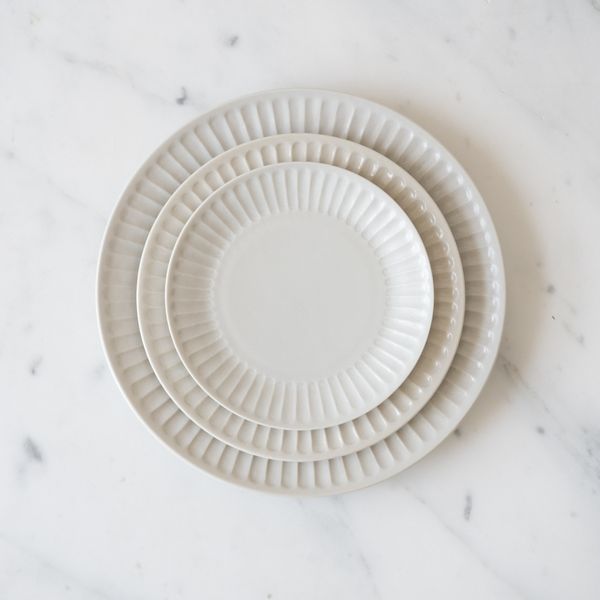 June Japanese Fluted Plates