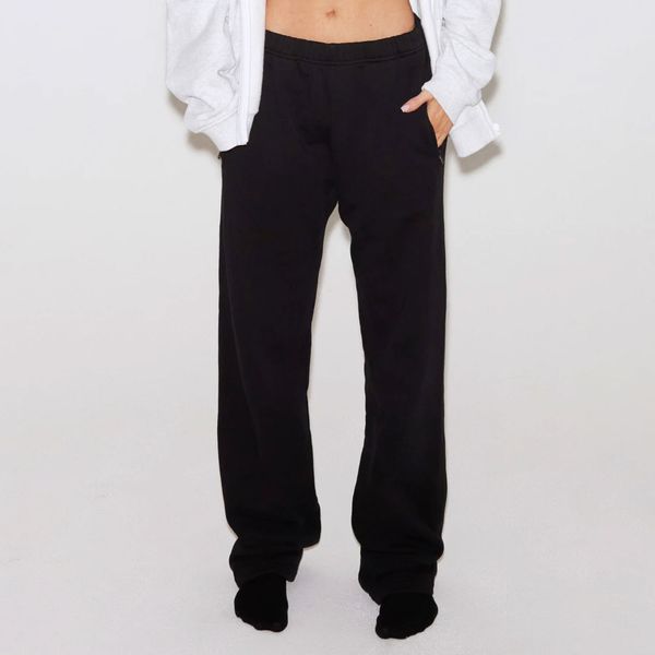 Sweatpants you can wear to work: Everlane wide leg track pant