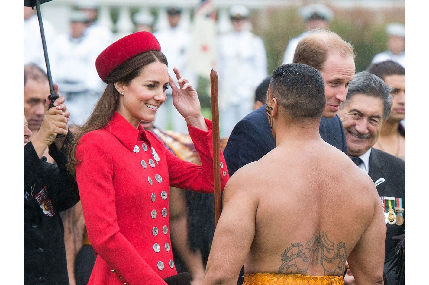 Kate apparently stopped William getting a massive back tattoo
