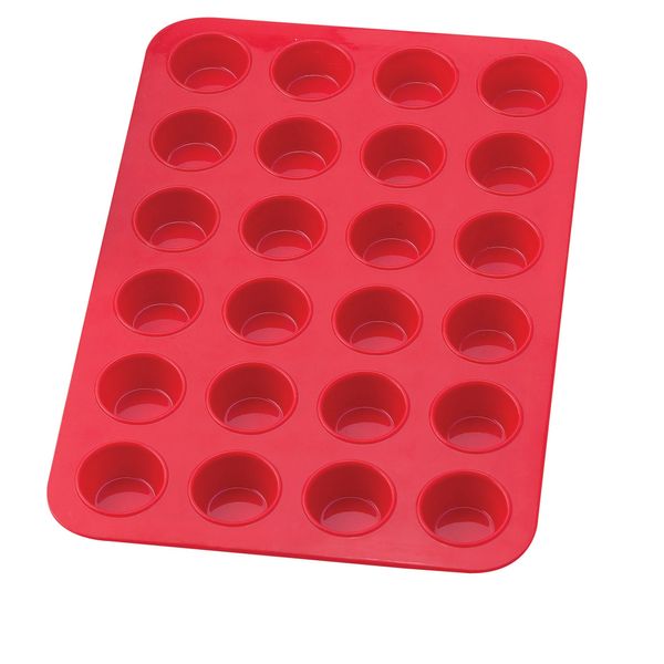 Mrs. Anderson’s Baking Silicone 24-Cup Mini-Muffin Pan