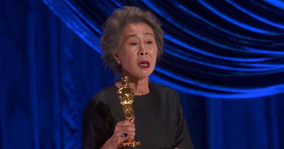 Oscars 2021 Youn Yuh Jung Acceptance Speech Watch